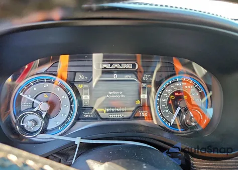 2019 Ram 1500 Limited z USA, uszkodzony, nr VIN 1C6SRFPT3KN539503